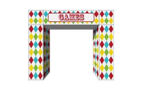 Games Arch w/ Diamond Design
