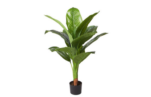 40" Artificial Spathiphyllum Plant w/ Pot (2 Per Case)