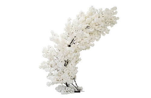 Cherry Blossom Arch Backdrop 9ft, White