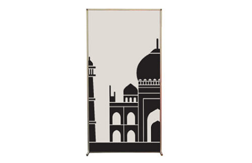 The Taj Mahal (India) Lit Wall