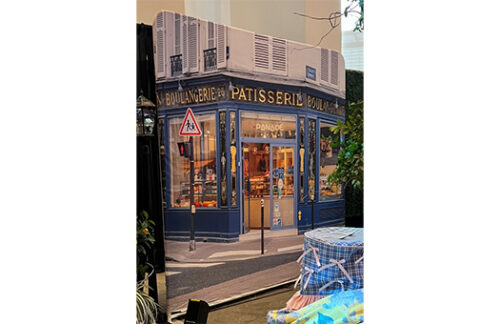 French Patisserie Tension Wall