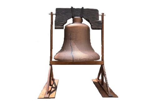Liberty Bell w/ Stand