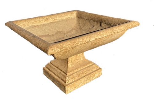 Kingston Stone Urn, Tan