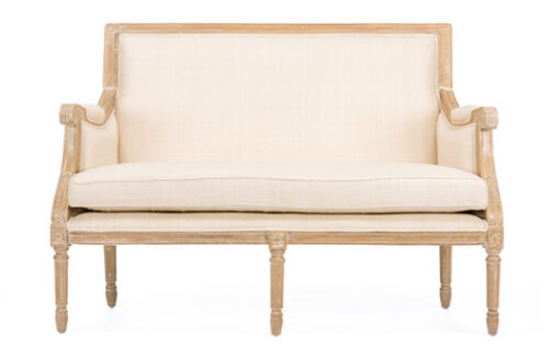 Chavanon Traditional French Loveseat