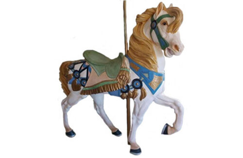 Assorted Life Size Carousel Horses